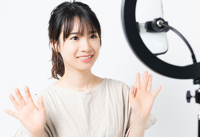 登録後、配信スタート！